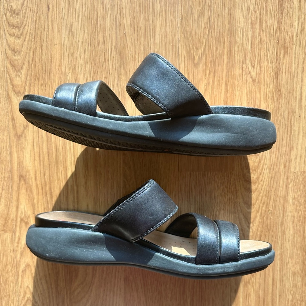 Like New Clark’s Unstructured Adjustable Velcro L… - image 2